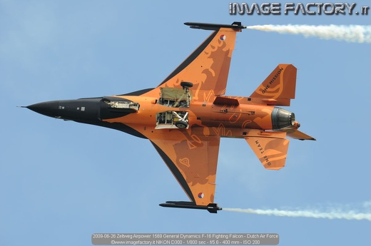 2009-06-26 Zeltweg Airpower 1569 General Dynamics F-16 Fighting Falcon - Dutch Air Force